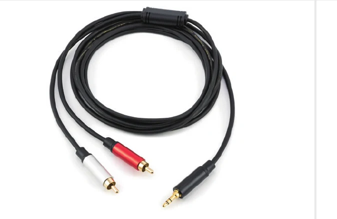 AC035M 3.5 mm TRS to Dual RCA Cable