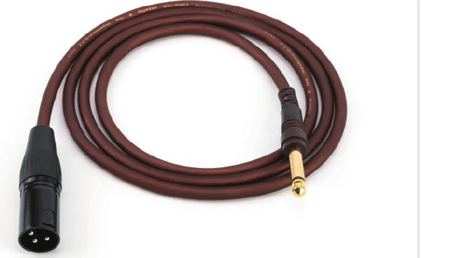 AC081P XLR Male to 6.35 mm TS Cable