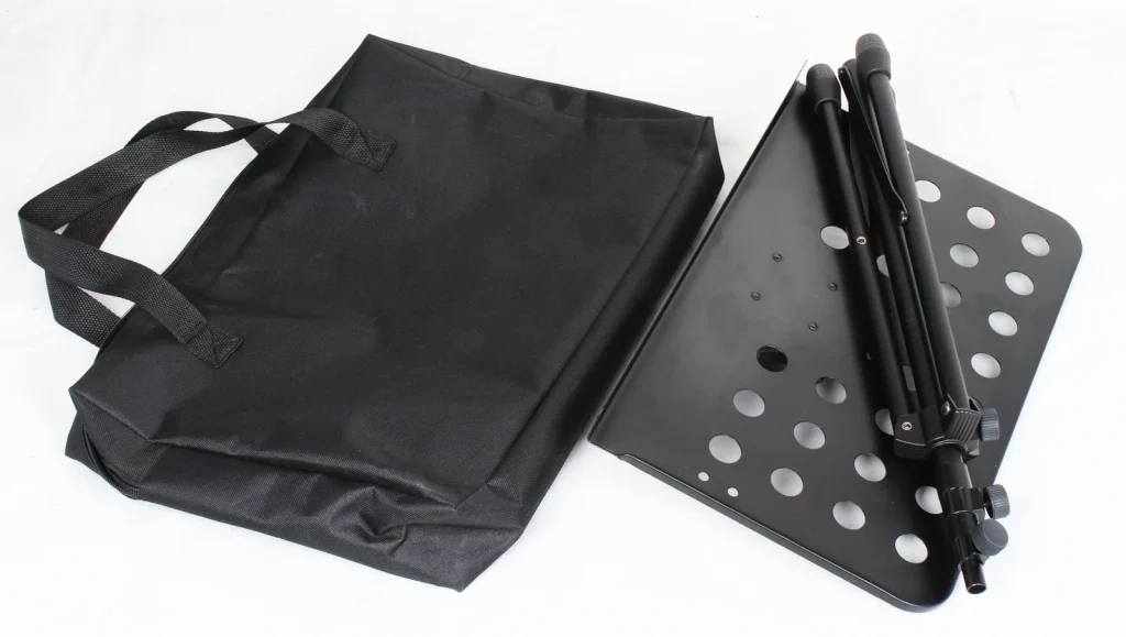 MUS023 Lightweight Folding Music Stand detail view 1