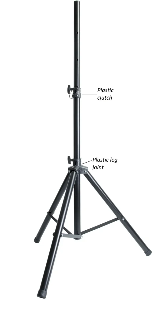 SS019 Adjustable Speaker Stand detail view 3